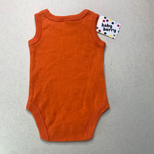 Load image into Gallery viewer, unisex Baby Berry, orange cotton singletsuit / romper, NEW, size 000,  