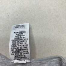 Load image into Gallery viewer, unisex Bonds, grey marle stretchy singletsuit / romper, EUC, size 000,  
