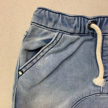 Load image into Gallery viewer, Boys Baby Berry, knit stretch denim shorts, elasticated, GUC, size 0,  
