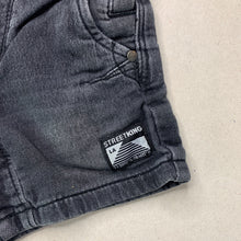 Load image into Gallery viewer, Boys Target, knit stretch denim shorts, elasticated, GUC, size 2,  