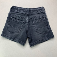 Load image into Gallery viewer, Boys Target, knit stretch denim shorts, elasticated, GUC, size 2,  