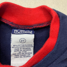 Load image into Gallery viewer, Boys HONORS, navy waffle t-shirt / top, EUC, size 2,  