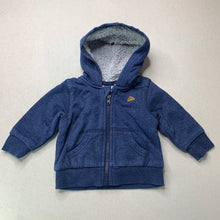 Load image into Gallery viewer, Boys Target, fleece lined zip hoodie sweater, GUC, size 000,  