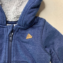 Load image into Gallery viewer, Boys Target, fleece lined zip hoodie sweater, GUC, size 000,  