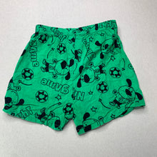 Load image into Gallery viewer, Boys Snooze Zone, lightweight cotton pyjama shorts, elasticated, GUC, size 2,  