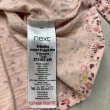 Load image into Gallery viewer, Girls Next, floral cotton long sleeve top, L: 33cm, EUC, size 0,  