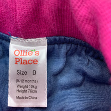 Load image into Gallery viewer, Girls Ollie's Place, cotton lined casual pants, elasticated, EUC, size 0,  