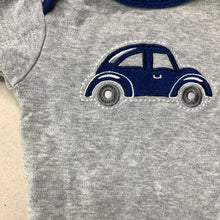 Load image into Gallery viewer, Boys Kyle &amp; Deena, cotton bodysuit / romper, car, GUC, size 000,  