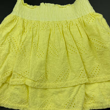 Load image into Gallery viewer, Girls Country Road, lined broderie cotton skirt, elasticated, L: 35cm, EUC, size 8,  