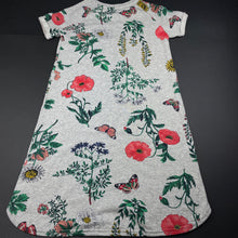 Load image into Gallery viewer, Girls H&amp;M, floral casual dress, FUC, size 9-10, L: 73cm