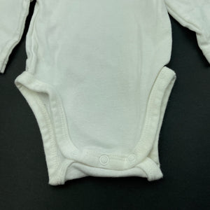 unisex Dymples, soft cotton bodysuit / romper, GUC, size 0000,  