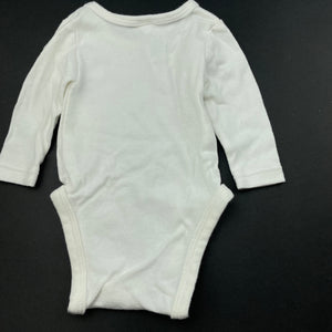 unisex Dymples, soft cotton bodysuit / romper, GUC, size 0000,  