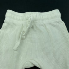 Load image into Gallery viewer, unisex Baby Berry, waffle cotton bottoms, elasticated, EUC, size 0000,  