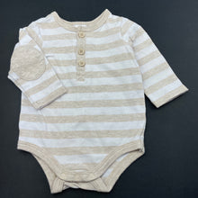 Load image into Gallery viewer, Boys Target, striped stretchy bodysuit / romper, GUC, size 0000,  
