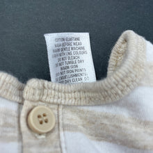 Load image into Gallery viewer, Boys Target, striped stretchy bodysuit / romper, GUC, size 0000,  