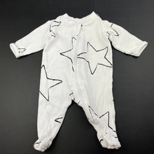 Load image into Gallery viewer, unisex Tiny Little Wonders, cotton zip romper, GUC, size 00000,  