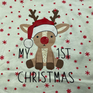 Girls Baby Berry, cotton Christmas t-shirt / top, NEW, size 0000,  