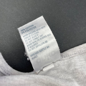 Girls Anko, grey marle t-shirt / top, FUC, size 00,  