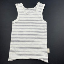 Load image into Gallery viewer, unisex Anko, organic cotton blend singlet top, EUC, size 0,  