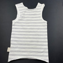 Load image into Gallery viewer, unisex Anko, organic cotton blend singlet top, EUC, size 0,  