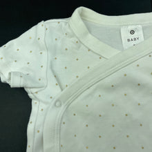 Load image into Gallery viewer, Girls Target, gold spot cotton bodysuit / romoer, EUC, size 0,  