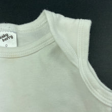 Load image into Gallery viewer, unisex Baby Berry, soft cotton singletsuit / romper, FUC, size 0,  