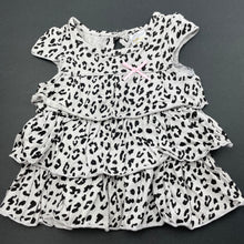 Load image into Gallery viewer, Girls Baby Biz, tiered cotton top, L: 27cm, EUC, size 0000,  