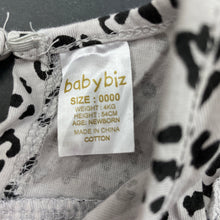 Load image into Gallery viewer, Girls Baby Biz, tiered cotton top, L: 27cm, EUC, size 0000,  