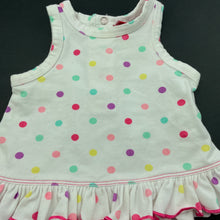 Load image into Gallery viewer, Girls Sprout, stretchy summer top, GUC, size 0000,  