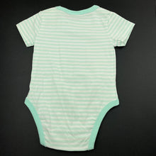 Load image into Gallery viewer, unisex Sprout, striped bodysuit / romper, EUC, size 00,  