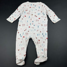 Load image into Gallery viewer, Boys Carter's, waffle cotton coverall / romper, FUC, size 0,  