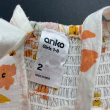 Load image into Gallery viewer, Girls Anko, floral lightweight cotton embroidered playsuit, EUC, size 2,  