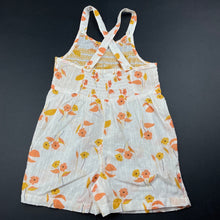 Load image into Gallery viewer, Girls Anko, floral lightweight cotton embroidered playsuit, EUC, size 2,  