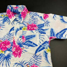 Load image into Gallery viewer, Boys LOWES, lightweight Hawaiian style shirt, armpit to armpit: 41cm, EUC, size 8,  