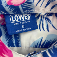 Load image into Gallery viewer, Boys LOWES, lightweight Hawaiian style shirt, armpit to armpit: 41cm, EUC, size 8,  