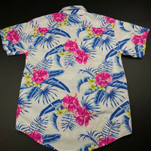 Load image into Gallery viewer, Boys LOWES, lightweight Hawaiian style shirt, armpit to armpit: 41cm, EUC, size 8,  