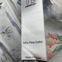 Load image into Gallery viewer, Girls NL Kids Princess, pima cotton floral maxi dress, armpit to armpit: 31cm, EUC, size 4-6, L: 80cm