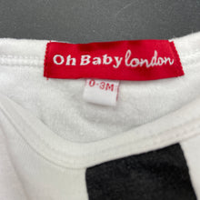 Load image into Gallery viewer, Boys Oh Baby London, cotton long sleeve top, FUC, size 000,  