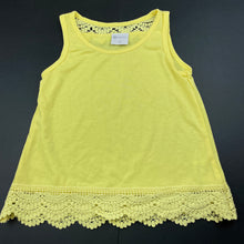 Load image into Gallery viewer, Girls B Collection, yellow lightweight summer top, EUC, size 5,  