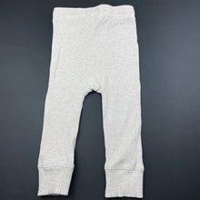Load image into Gallery viewer, unisex Baby Berry, ribbed stretchy leggings / bottoms, elasticated, EUC, size 1,  