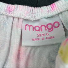 Load image into Gallery viewer, Girls Mango, floral cotton casual summer dress, EUC, size 6, L: 57cm
