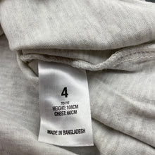 Load image into Gallery viewer, Boys H&amp;T, grey marle t-shirt / top, GUC, size 4,  
