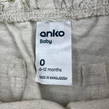 Load image into Gallery viewer, unisex Anko, casual pants / bottoms, elasticated, bears, EUC, size 0,  