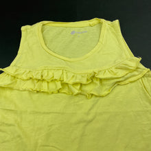 Load image into Gallery viewer, Girls B Collection, yellow cotton summer top, FUC, size 7,  