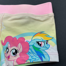 Load image into Gallery viewer, Girls My Little Pony, swim shorts, elasticated, FUC, size 3,  
