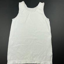 Load image into Gallery viewer, Boys Target, white cotton singlet top, FUC, size 6-8,  