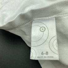 Load image into Gallery viewer, Boys Target, white cotton singlet top, FUC, size 6-8,  
