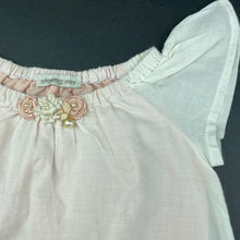 Load image into Gallery viewer, Girls Chasing Mini, lined embroidered lace trim dress, armpit to armpit: 26cm, FUC, size 2, L: 50cm