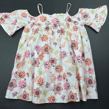 Load image into Gallery viewer, Girls Seed, lined lightweight floral cotton summer dress, EUC, size 3, L: 52cm
