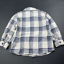 Load image into Gallery viewer, Boys Target, checked cotton long sleeve shirt, GUC, size 2,  